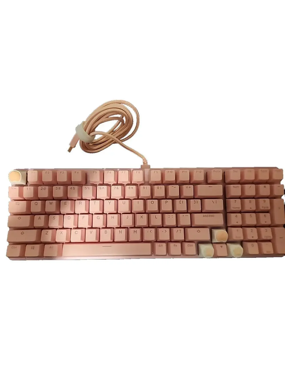 Pink Gaming Bundle Glorious GMMK Keyboard Razer Kitty Headset Seiren Mic Mous